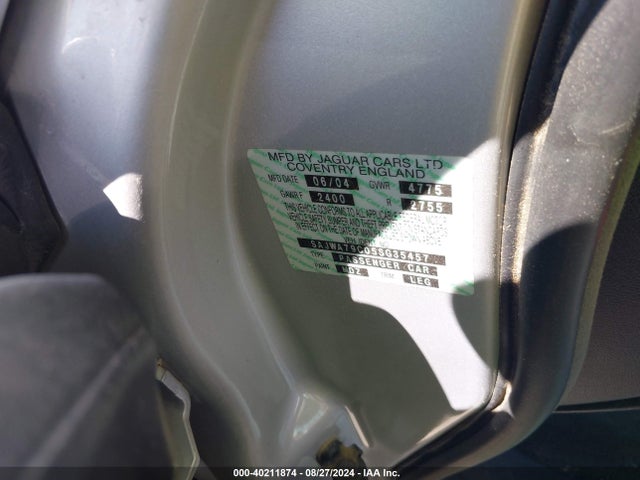 2005 JAGUAR XJ SAJWA79C05SG35457 Photo 8