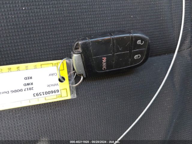 1C4RDHAG5HC805542 Dodge Durango Sxt Rwd