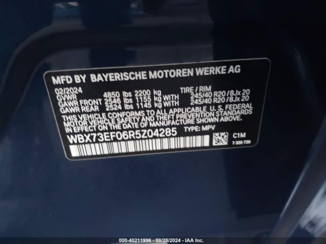 WBX73EF06R5Z04285 BMW X1 Xdrive28i