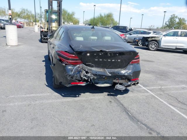 KMTG34TA3PU126679 Genesis G70 2.0t Rwd