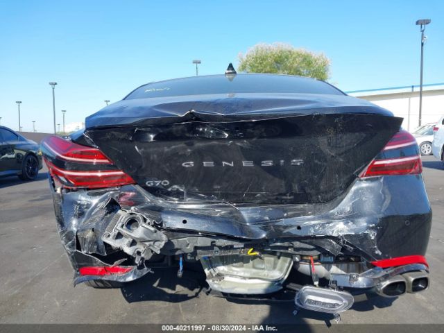 KMTG34TA3PU126679 Genesis G70 2.0t Rwd