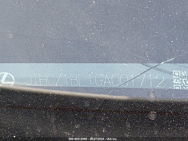 JTHCZ1BL1GA001712 Lexus GS 350