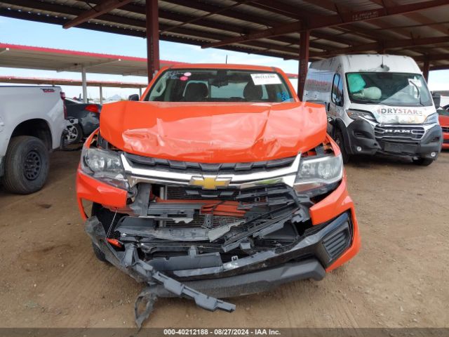 1GCGSBEN2M1174838 Chevrolet Colorado 2wd  Short Box Wt