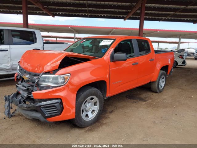 1GCGSBEN2M1174838 Chevrolet Colorado 2wd  Short Box Wt
