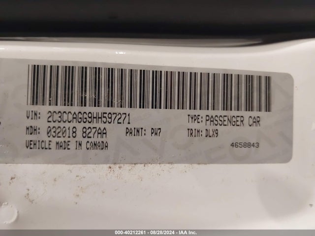 Chrysler 300 300s Awd 2017 2C3CCAGG9HH597271 Image 9
