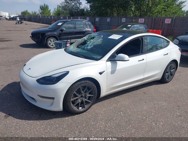 2022 TESLA MODEL 3 5YJ3E1EA4NF155164 Photo 1