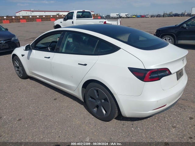 2022 TESLA MODEL 3 5YJ3E1EA4NF155164 Photo 2