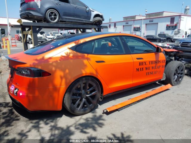 5YJSA1E67MF445531 Tesla Model S Plaid Tri Motor All-wheel Drive