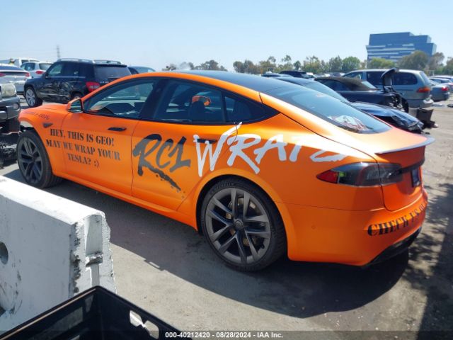 5YJSA1E67MF445531 Tesla Model S Plaid Tri Motor All-wheel Drive