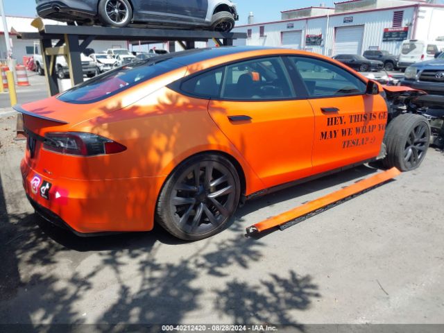 5YJSA1E67MF445531 Tesla Model S Plaid Tri Motor All-wheel Drive