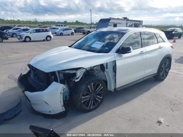 3PCAJ5BA1MF110115 Infiniti Qx50 Luxe