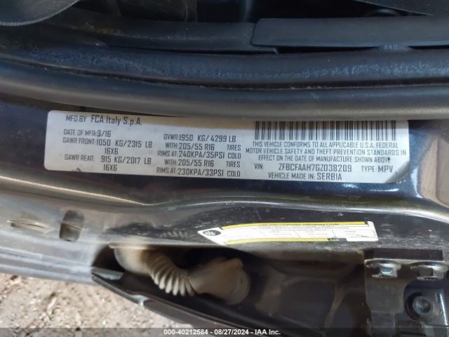 2016 FIAT 500L ZFBCFAAH7GZ038209 Photo 8