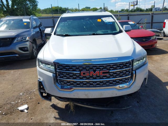 1GKKNPLS4MZ147959 GMC Acadia Fwd Denali