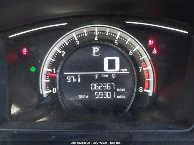 Honda Civic Lx 2018 2HGFC2F58JH564767 Image 15