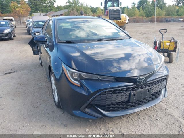 JTNK4RBE3K3068378 Toyota COROLLA SE