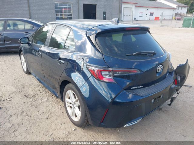 JTNK4RBE3K3068378 Toyota COROLLA SE