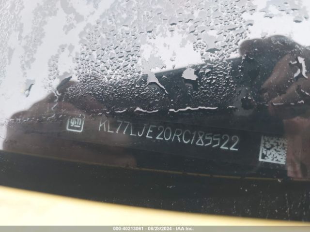 KL77LJE20RC185522 Chevrolet Trax Fwd 2rs