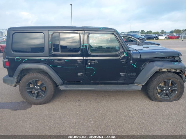 1C4HJXDG9NW163539 Jeep Wrangler Unlimited Sport Altitude 4x4