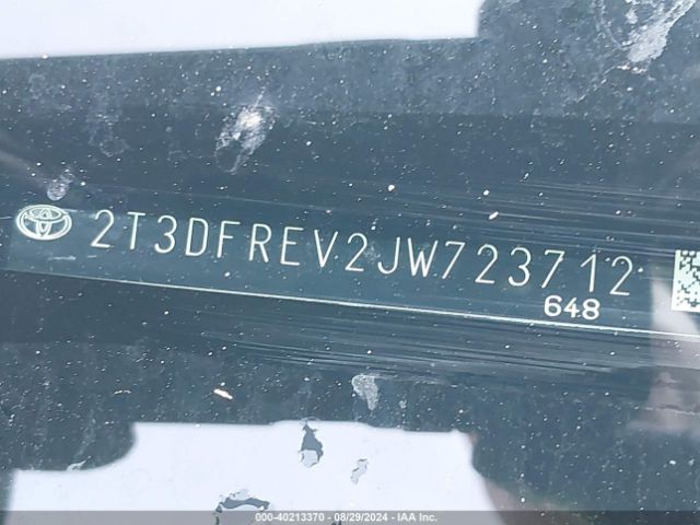 2T3DFREV2JW723712 Toyota Rav4 Limited