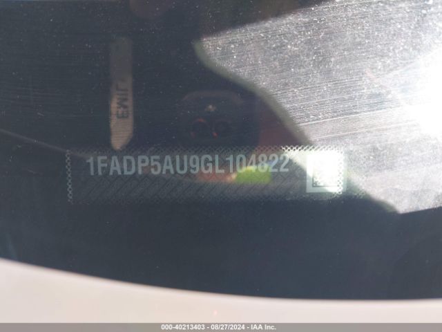 1FADP5AU9GL104822 Ford C-max Hybrid Se