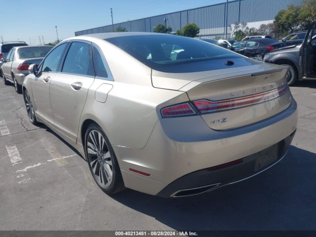 3LN6L5MU4HR603374 Lincoln Mkz Hybrid Reserve