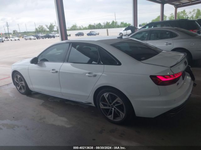 WAUEAAF49RN007318 Audi A4 Premium Plus 45 Tfsi S Line Quattro S Tronic