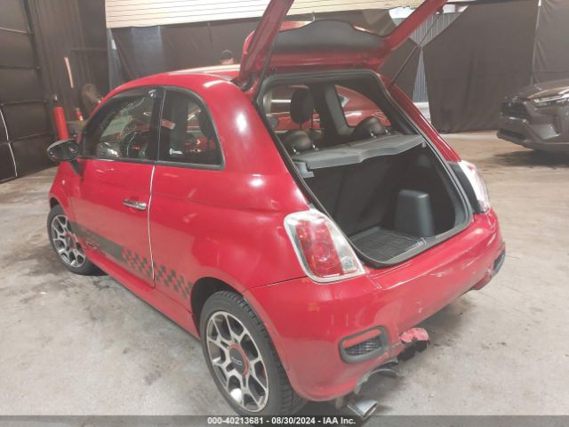 2013 FIAT 500 3C3CFFBR3DT753898 Photo 2