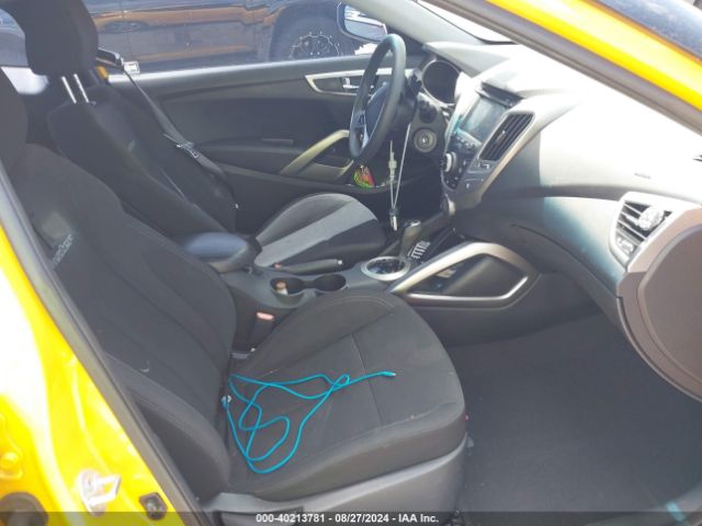 KMHTC6AD9EU194788 Hyundai Veloster Base W/black