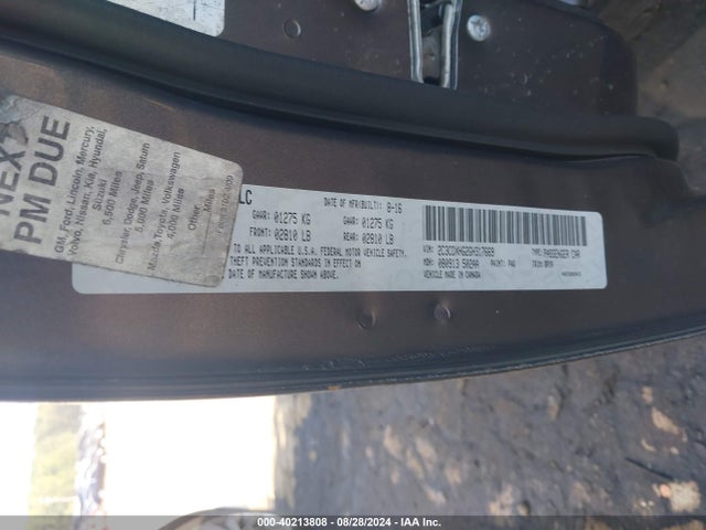 Dodge Charger Sxt 2016 2C3CDXHG2GH317669 Image 9