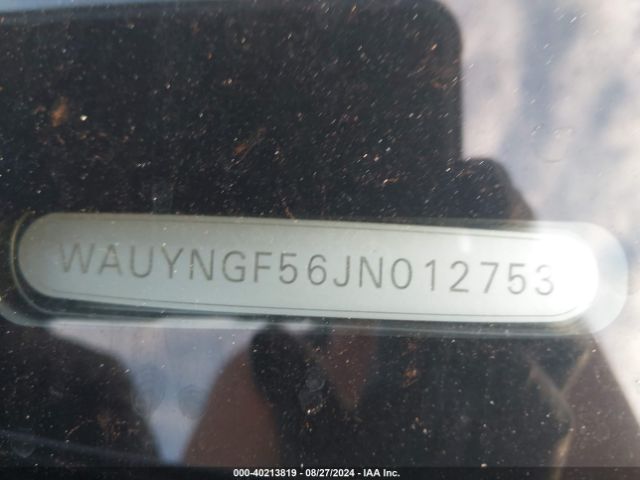 WAUYNGF56JN012753 Audi A5 2.0t Premium