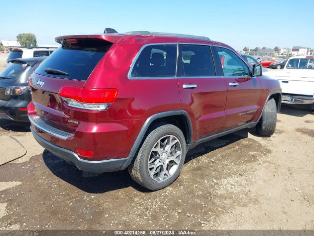 1C4RJEBG1KC555794 Jeep Grand Cherokee Limited 4x2