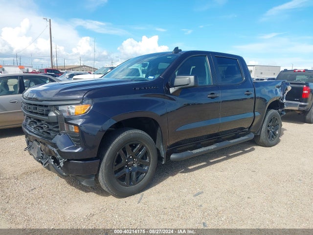 Chevrolet Silverado 1500 2wd  Short Bed Custom 2023 3GCPABEK0PG165943 Image 2