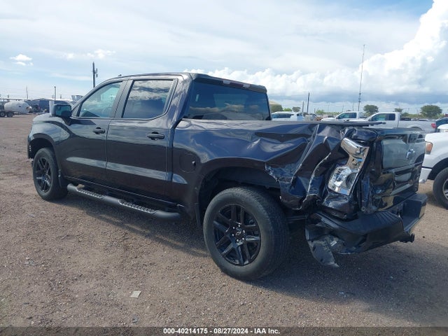 Chevrolet Silverado 1500 2wd  Short Bed Custom 2023 3GCPABEK0PG165943 Image 3