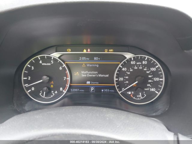 1N4BL4DW5MN311427 Nissan Altima Sv Intelligent Awd