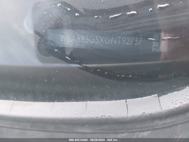WBA8B3G5XGNT92737 BMW 340i