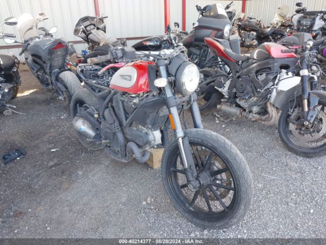 2016 DUCATI SCRAMBLER ML015ANM2GT008889