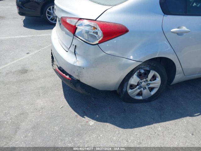 KNAFK4A65G5449487 KIA FORTE LX