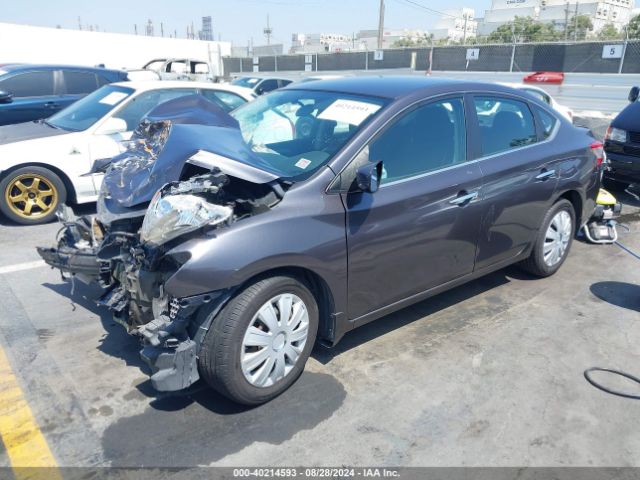 3N1AB7AP0EL666646 Nissan Sentra Fe+ S/fe+ Sv/s/sl/sr/sv