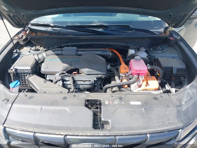 KM8JBCA15PU086086 Hyundai Tucson Hybrid Blue