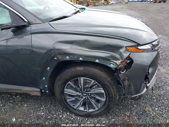 KM8JBCA15PU086086 Hyundai Tucson Hybrid Blue