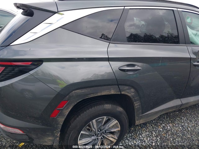 KM8JBCA15PU086086 Hyundai Tucson Hybrid Blue