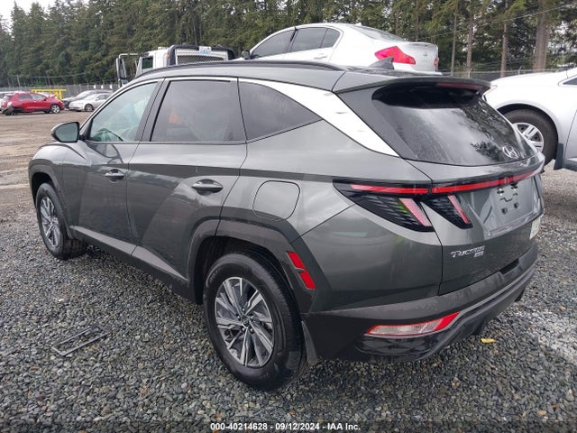 KM8JBCA15PU086086 Hyundai Tucson Hybrid Blue