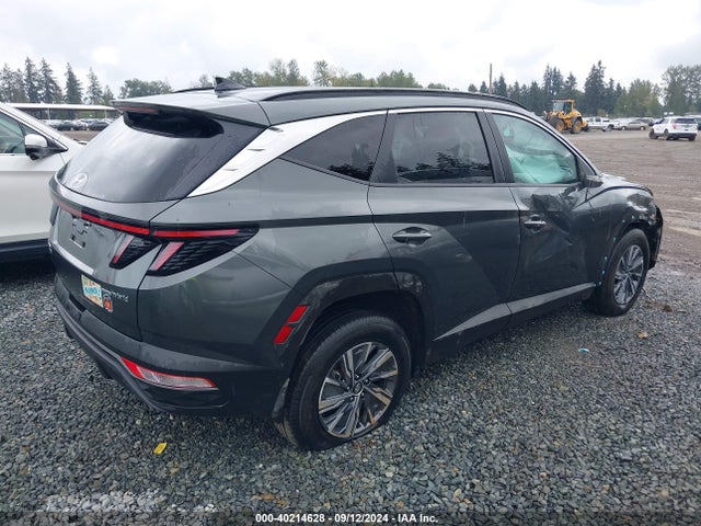 KM8JBCA15PU086086 Hyundai Tucson Hybrid Blue