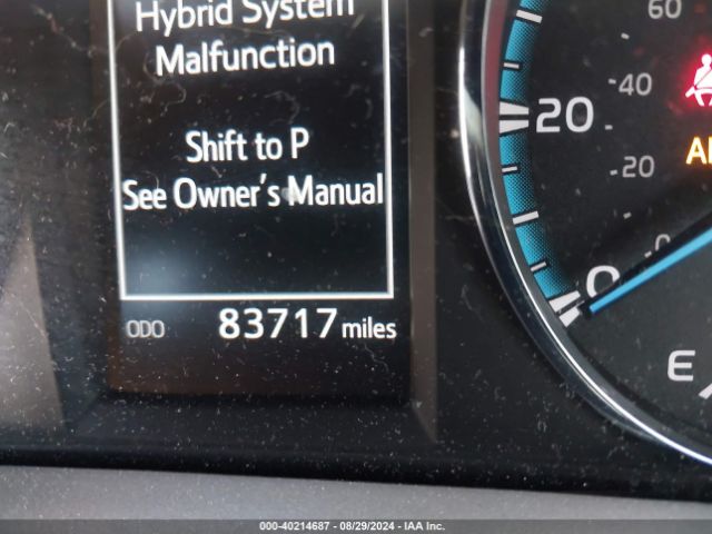 JTMRJREV1JD172870 Toyota Rav4 Hybrid Xle