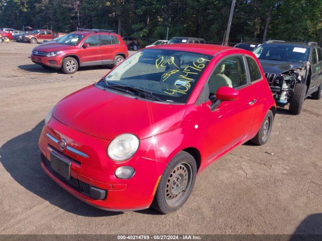 2012 FIAT 500 3C3CFFAR9CT110908 Photo 1