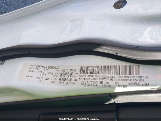 1C4PJMBS6FW511333 Jeep Cherokee Trailhawk