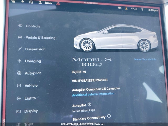 5YJSA1E23JF245108 Tesla Model S 100d/75d/p100d