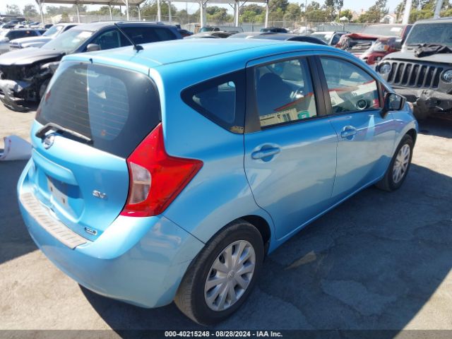 3N1CE2CP2FL366009 Nissan Versa Note Sv