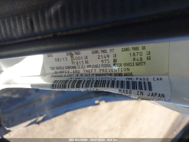 Mazda Mazda3 I Touring 2014 JM1BM1L76E1107728 Image 9
