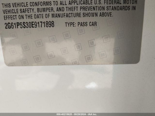 2G61P5S30E9171898 Cadillac Xts Premium